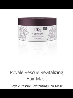 Royale Rescue Revitalizing Hair Mask- x 2 7.05 fl oz